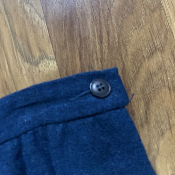 VTG Pendleton Suit Set Blue 100% Virgin Wool Blazer Skirt Career Women’s 14 USA - Picture 12 of 12